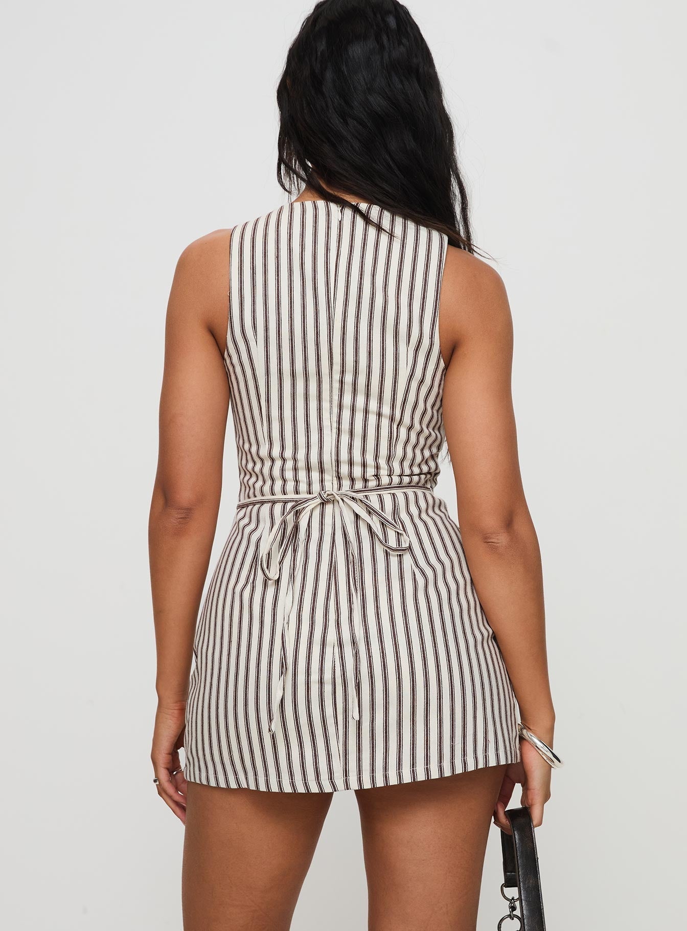 Yumiko | Striped Mini Dress