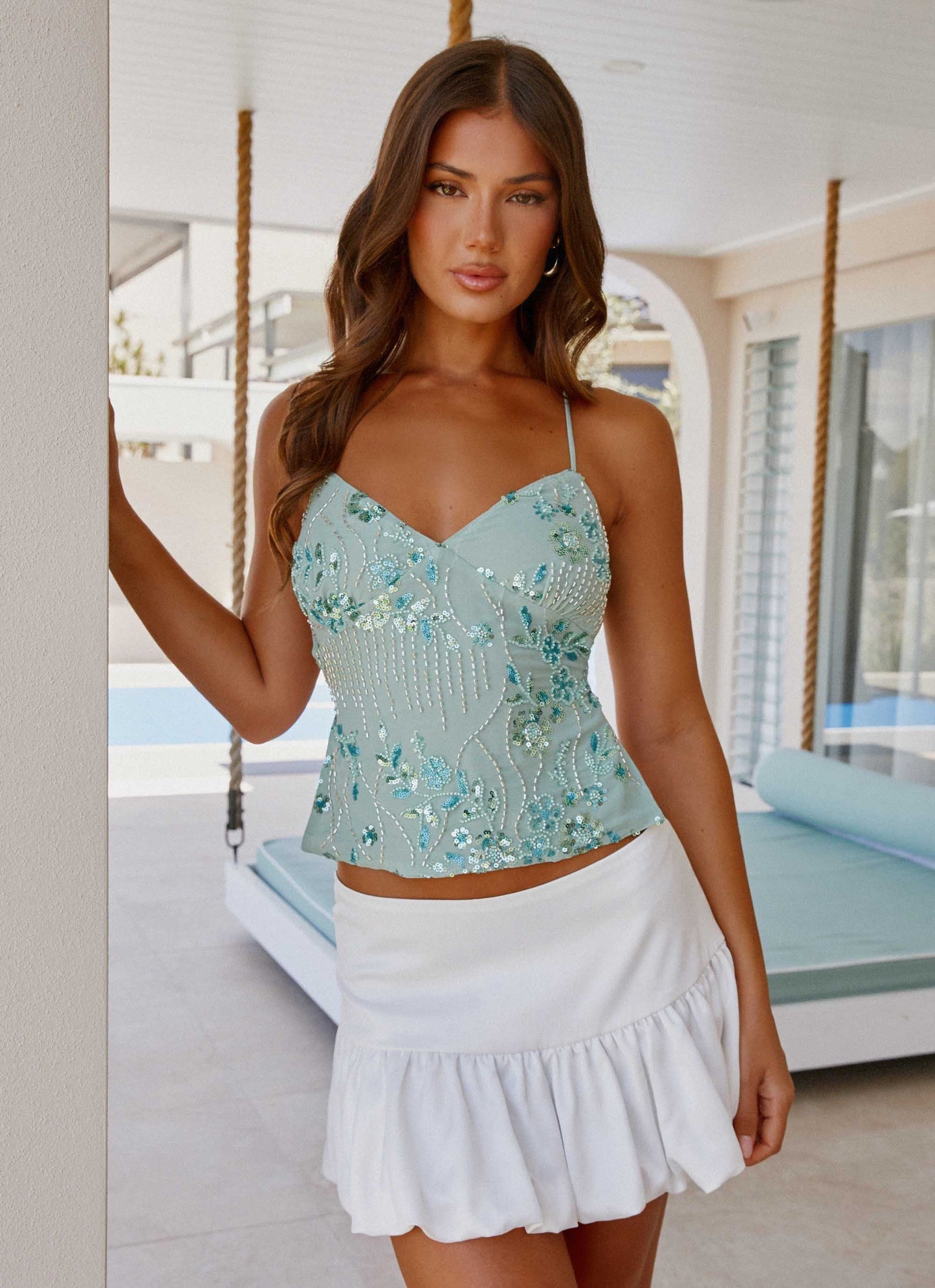 Chloé | Sequin Top