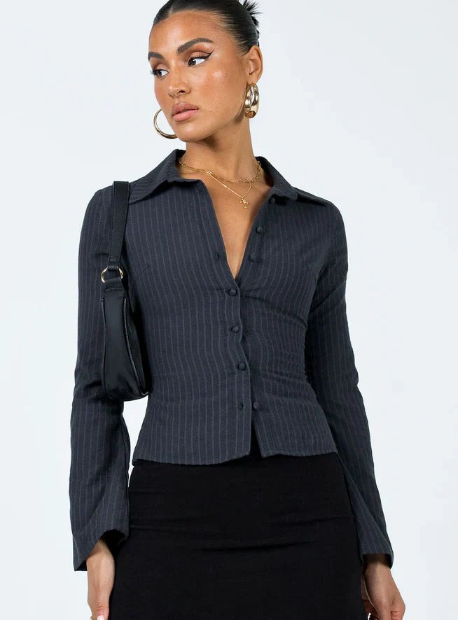 Sienna | Striped Icon Blouse