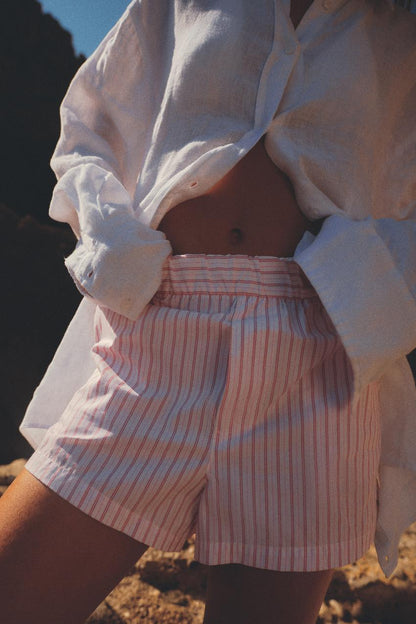 Rose | Pink Striped Set