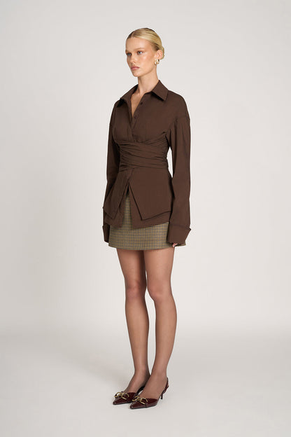 Liora | Tie Shirt