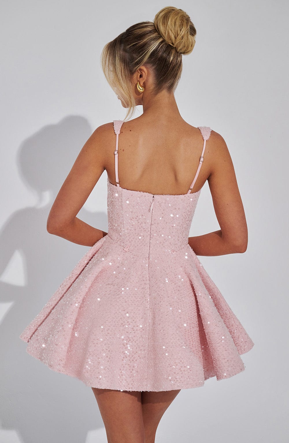 Dorothy | Blush Mini Dress