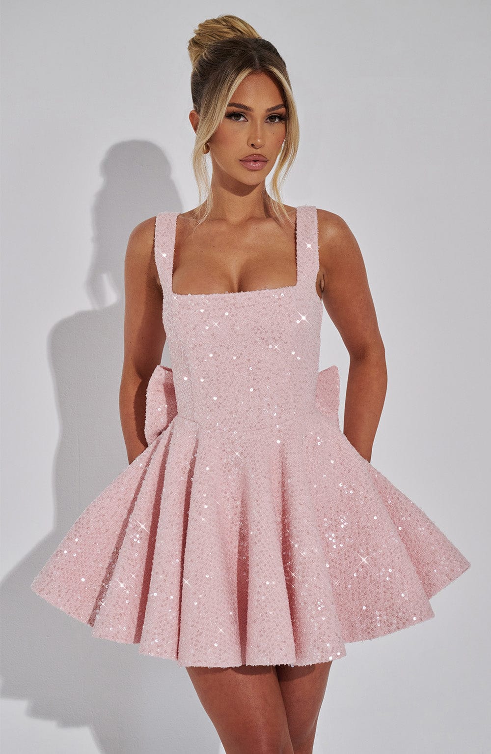 Dorothy | Blush Mini Dress