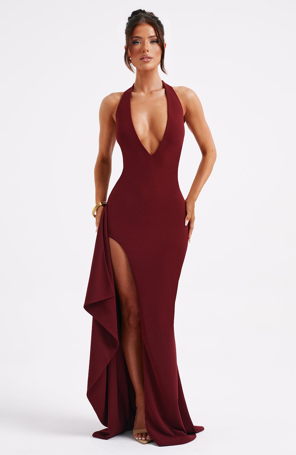 Noella | Bordeaux Dress