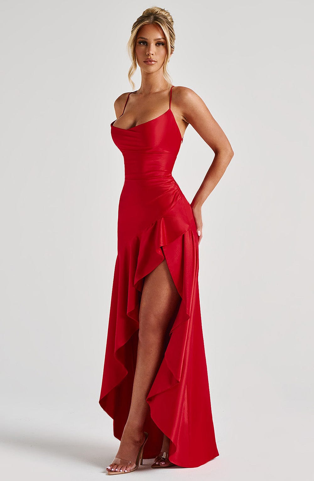 Samira | Red Maxi Dress