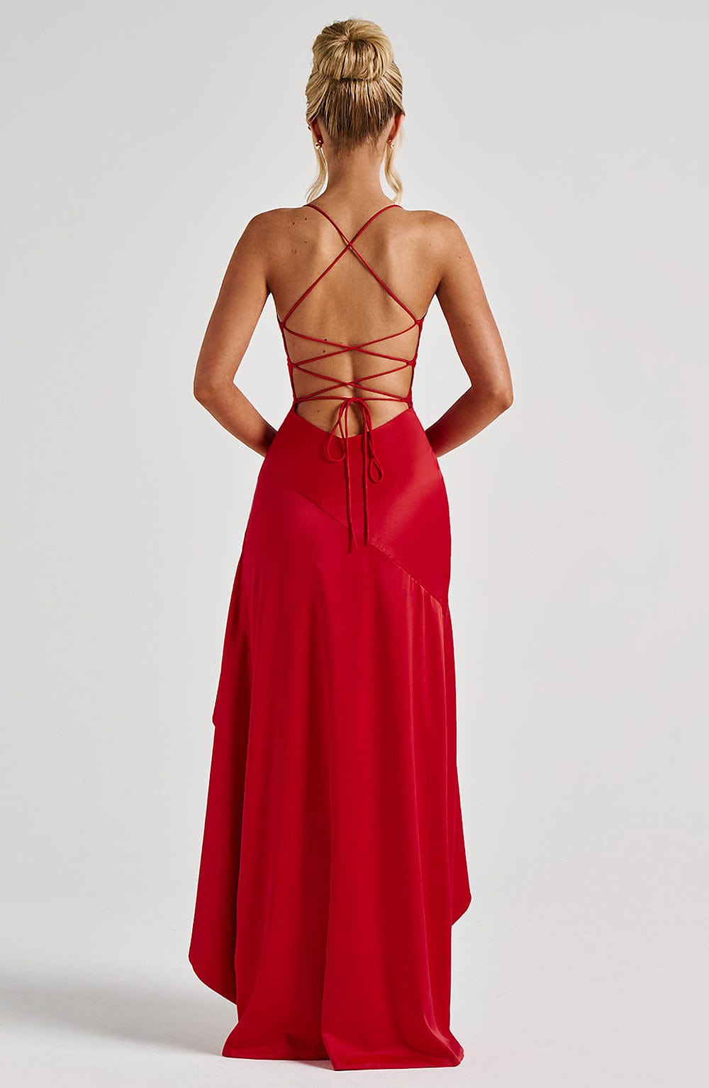 Samira | Red Maxi Dress